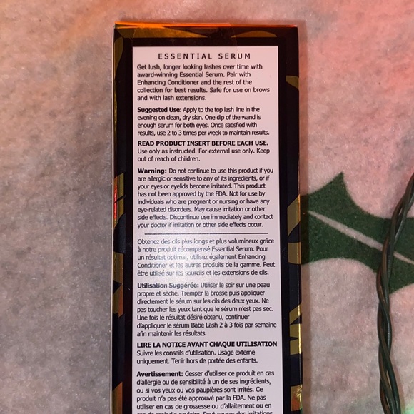 3/$75 Babe Lash Essential Serum - Eyelash Growing Serum - Picture 3 of 4